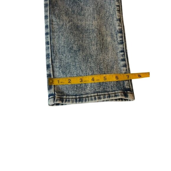 Ceros Womens High-Rise Acid Wash Denim Jeans Size 31 Relaxed Fit - Picture 9 of 9